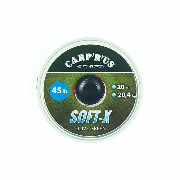 Carprus Soft-X Braidmodèle 45lb / 20m

Veuillez noter que la traduction exacte de cette mesure (45lb / 20m) reste la même en fr - MPN: CRU301345 - EAN: 8592400001708