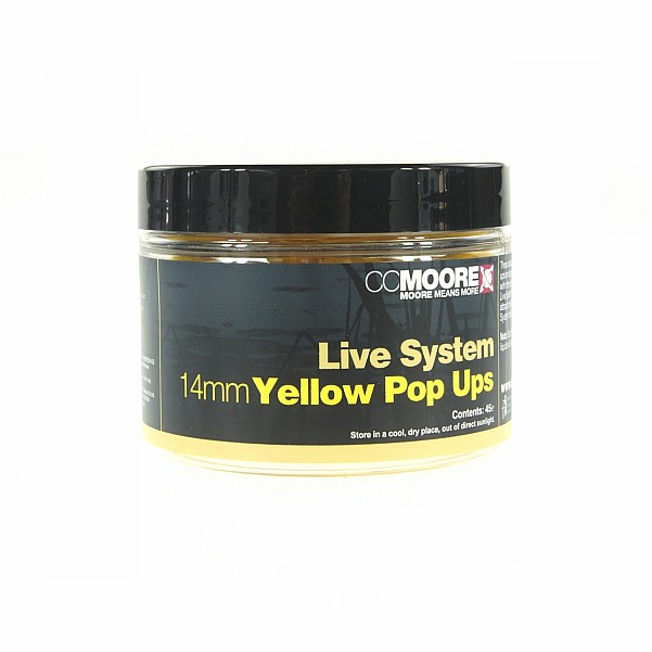 CcMoore Yellow Pop-Up -  Live System rozmiar 14mm - MPN: 90257 - EAN: 634158433559