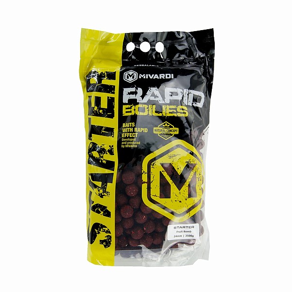 Mivardi Rapid Boilies Starter Fruit Bombsize 24mm / 3.5kg - MPN: M-RABOSTFRB3524 - EAN: 8595712423718