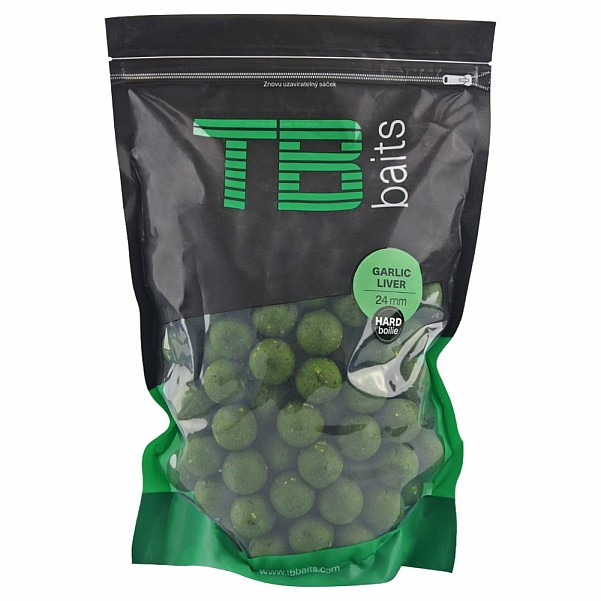 TB Baits Garlic Liver HARD Boiliessize 24mm / 1kg - MPN: TB00451 - EAN: 8596601004513