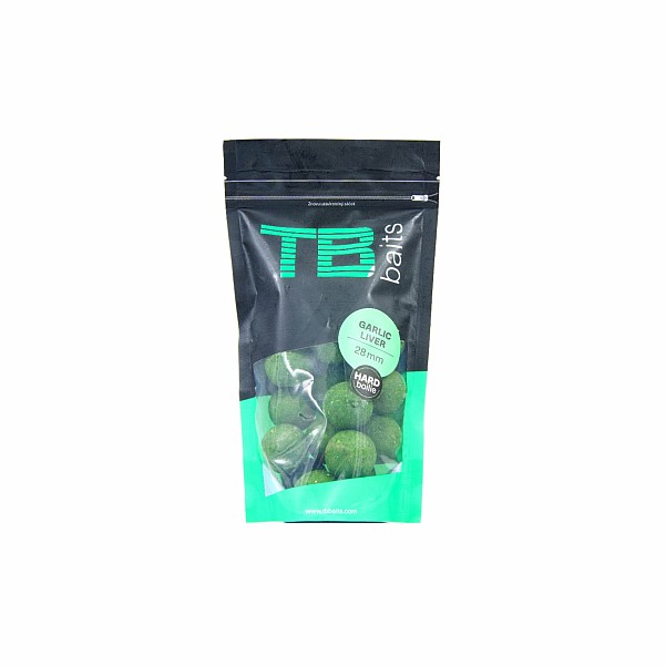 TB Baits Garlic Liver HARD Boiliesrozmiar 28mm / 250g - MPN: TB00124 - EAN: 8596601001246