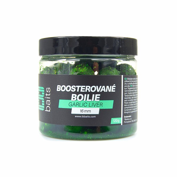 TB Baits Garlic Liver Boosted BoilieGröße 16mm / 120g - MPN: TB00435 - EAN: 8596601004353