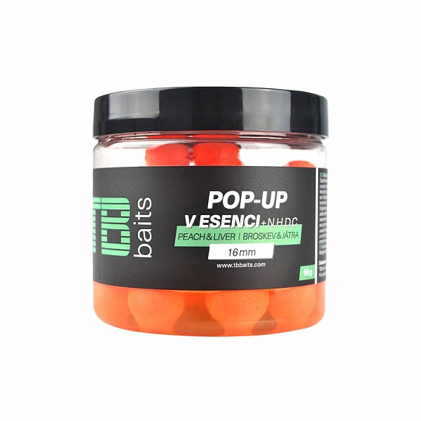 TB Baits Pop-Up Orange Citrus + NHDCméret 16mm / 65g - MPN: TB00235 - EAN: 8596601002359