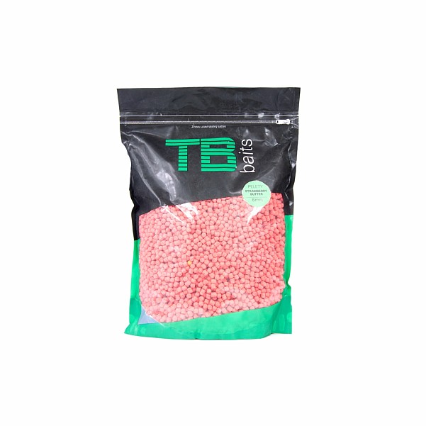 TB Baits Strawberry Butter Pelletméret 6mm / 2.5kg - MPN: TB00522 - EAN: 8596601005220