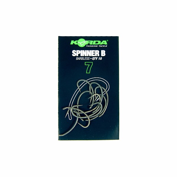 Korda Spinner Hook - Barblessrozmiar 7 (bezzadziorowy) - MPN: KSPRB7 - EAN: 5060929020089