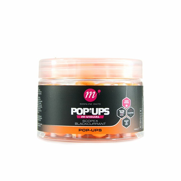 Mainline High Visual Pop-Ups - Scopex & Blackcurrant rozmiar mini 12mm - MPN: M13041 - EAN: 5060509816163