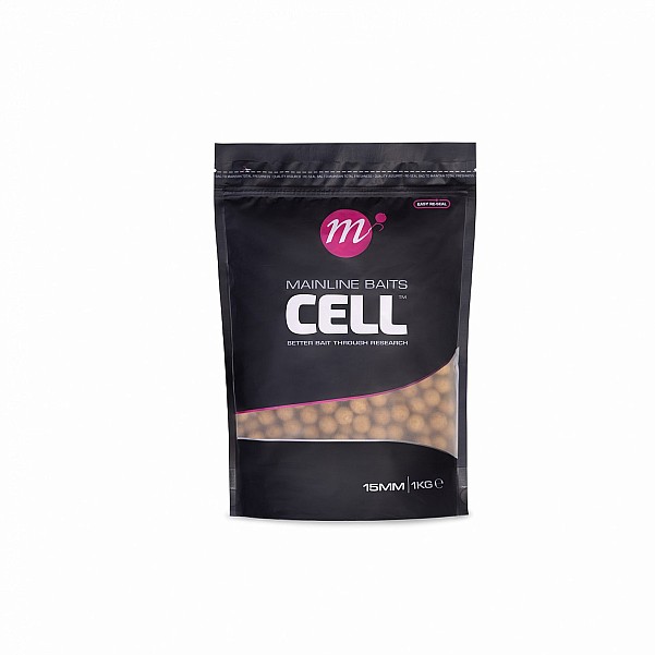 Mainline Shelf Life Boilies - Cellsize 15mm / 1kg - MPN: M41001 - EAN: 5060509814725