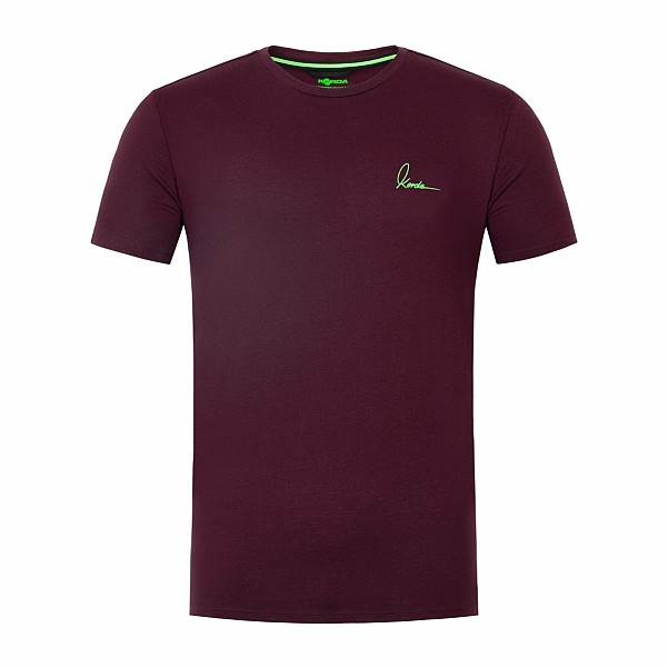 Korda Minimal Tee Burgundytaille S - MPN: KCL522 - EAN: 5060660631216