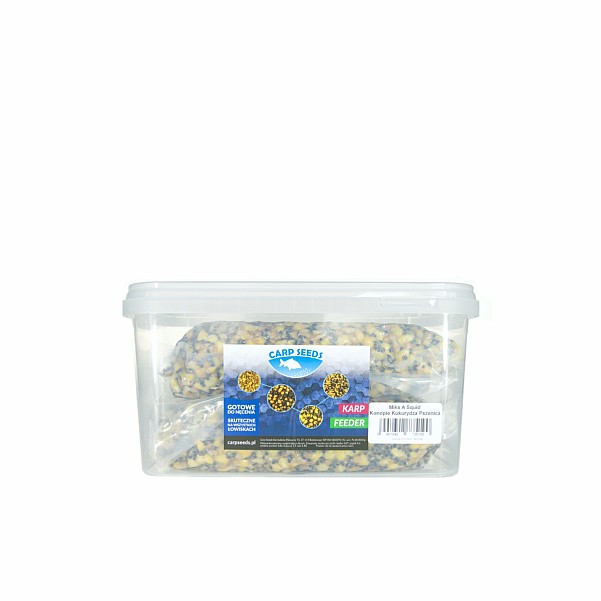 Carp Seeds Mix - Konopie, Pszenica, Kukurydza - Naturalopakowanie 4kg (Box) - EAN: 5907642735176