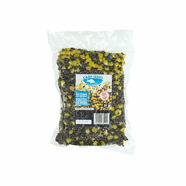 Carp Seeds - Mix Konopie, Kukurydza - Naturalopakowanie 1kg - EAN: 5907642735022