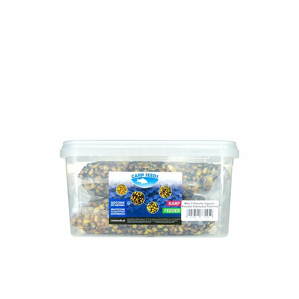 Carp Seeds Mix - Tiger Nuts, Wheat, Corn, Hemp - Naturalpackaging 4kg (Box) - EAN: 5907642735459