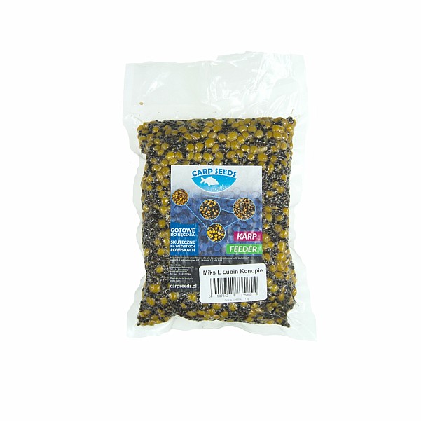 Carp Seeds Mix - Konopie, Łubin - Naturalopakowanie 1kg - EAN: 5907642735855