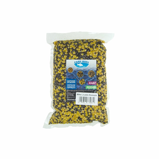 Carp Seeds Mix - Konopie, Łubin - Naturalopakowanie 2kg - EAN: 5907642735862