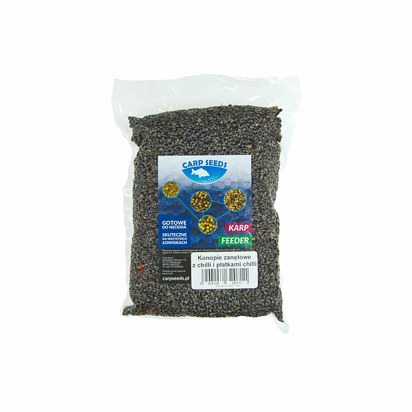 Carp Seeds - Kanapės su čili dribsniaispakavimas 1kg - EAN: 5904158320711