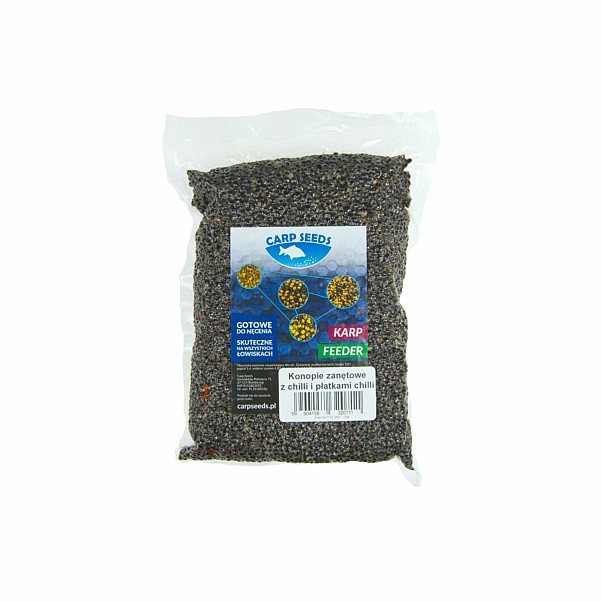 Carp Seeds -  Konopie z Płatkami Chilliopakowanie 1kg - EAN: 5904158320711