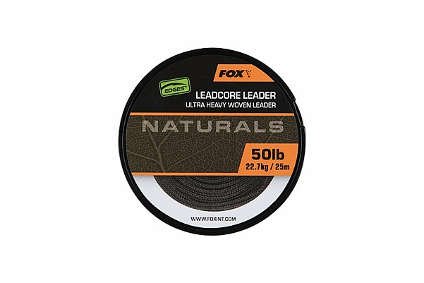 Fox EDGES Naturals Leadcoreмодель 50lb / 22.7 кг (25 м) - MPN: CAC822 - EAN: 5056212172542