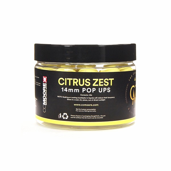 CcMoore Elite Pop Ups - Citrus Zest  - FECHA DE CADUCIDAD CORTAtamaño 14 mm - EAN: 200000079420