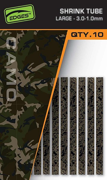 Fox EDGES CAMO Shrink Tubesméret Nagy (3.0 - 1.0mm) - MPN: CAC870 - EAN: 5056212181094