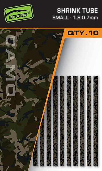 Fox EDGES CAMO Shrink Tubesvelikost Malé (1.8 - 0.7mm) - MPN: CAC868 - EAN: 5056212181070