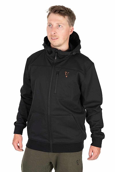 Fox Collection Soft Shell Jacket - Black & Orange size S - MPN: CCL262 - EAN: 5056212180714