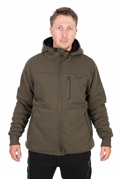 Fox Collection Sherpa Jacket - Green & Blackrozmiar S - MPN: CCL280 - EAN: 5056212180899