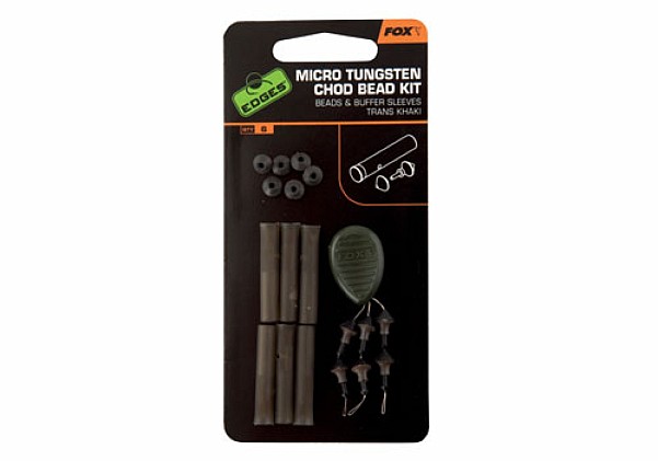 Fox EDGES Micro Tungsten Chod Bead Kitopakowanie 6 kpl. - MPN: CAC607 - EAN: 5055350253380