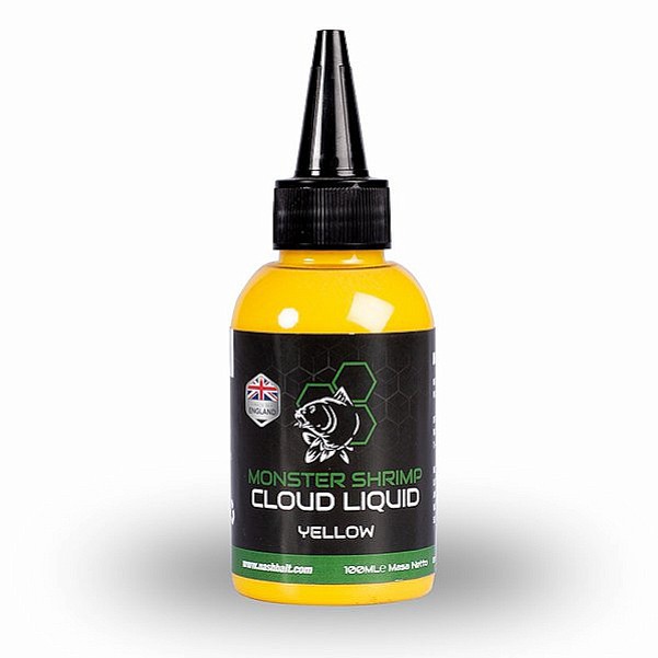 Nash Monster Shrimp Cloud Liquid - Yellowpakavimas 100ml - MPN: B6571 - EAN: 5055108865711