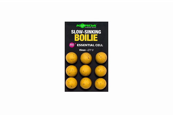 Korda Plastic Slow Sinking - Essential CellGröße 15mm - MPN: KPB50 - EAN: 5060929026517