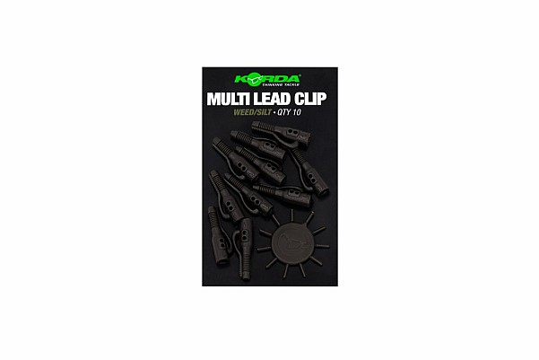 Korda Multi Lead Clip колір Бур'яни/Мул (рослинність/мул) - MPN: KLCPW - EAN: 5060929026418
