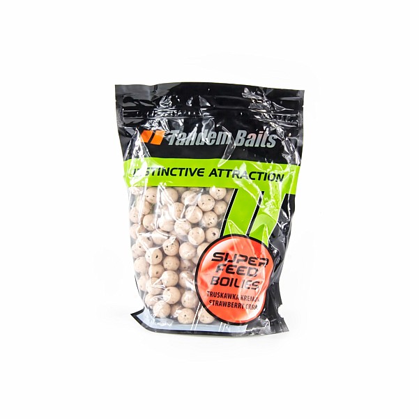 TandemBaits SuperFeed Boilies - Fragola Cremosa - BREVE DATA DI SCADENZAmisurare 18mm / 1kg - EAN: 200000081379