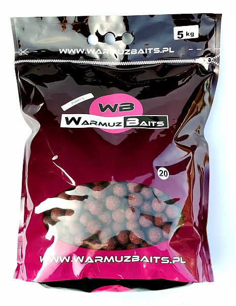 WarmuzBaits - Köderkugeln Punkt G - BESCHÄDIGTE VERPACKUNGGröße 20 mm / 5kg (Sack) - EAN: 200000081591