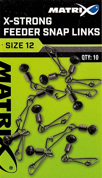 Matrix X-Strong Feeder Snap Linkssize 10 - MPN: GAC374 - EAN: 5055350301098