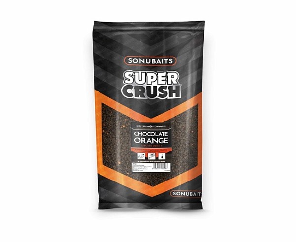 Sonubaits Supercrush Groundbait - Chocolate Orange Method Mixpackaging 2kg - MPN: S1770023 - EAN: 5056317708967