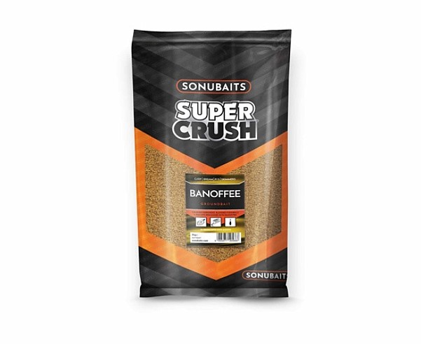 Sonubaits Supercrush Groundbait - Banoffeepackaging 2kg - MPN: S1770037 - EAN: 5056317709100