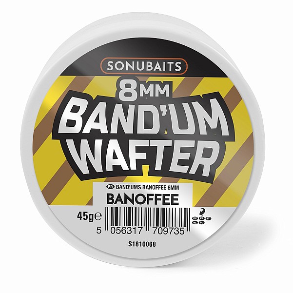 Sonubaits Bandum Wafters - Banoffeerozmiar 8mm - MPN: S1810068 - EAN: 5056317709735