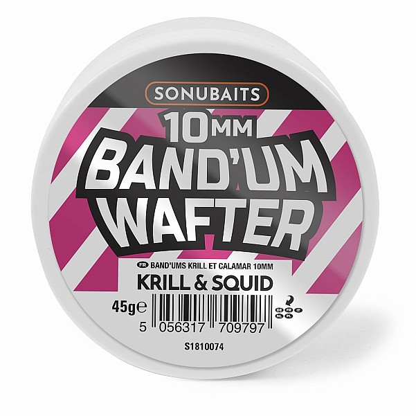 Sonubaits Bandum Wafters - Krill & Squidsize 10mm - MPN: S1810074 - EAN: 5056317709797