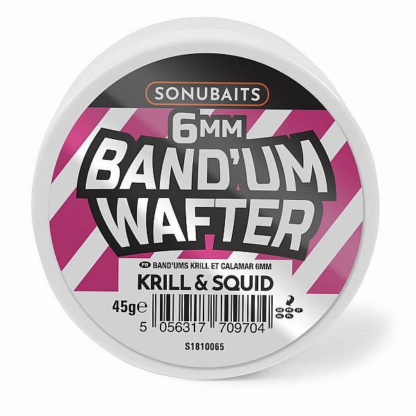 Sonubaits Bandum Wafters - Krill & Squidsize 6mm - MPN: S1810065 - EAN: 5056317709704