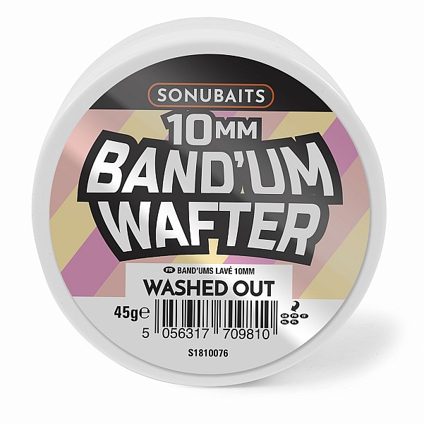 Sonubaits Bandum Wafters - Washed Outsize 10mm - MPN: S1810076 - EAN: 5056317709810