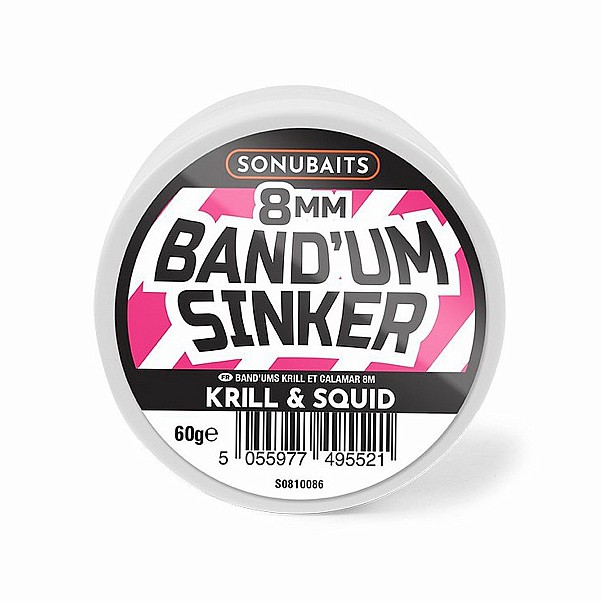 Sonubaits Band'um Sinker - Krill & Squidrozmiar 8mm - MPN: S1810086 - EAN: 5056317709896