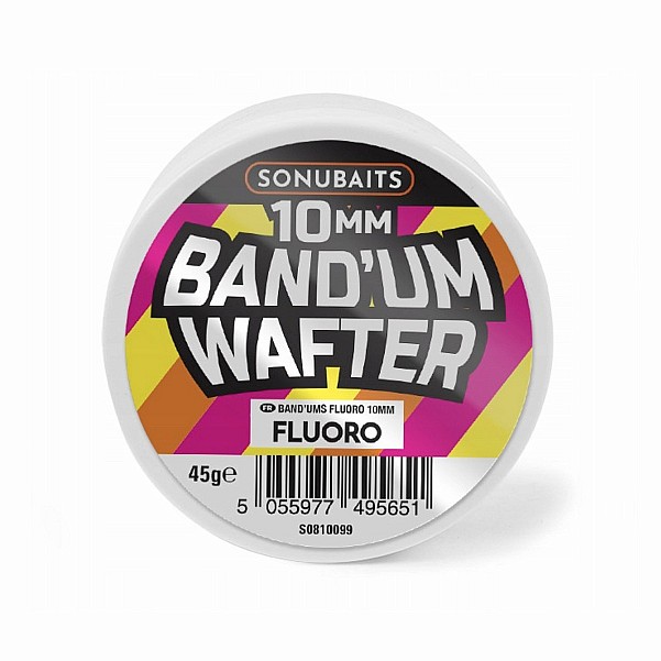 Sonubaits Bandum Wafters - Fluoro size 10mm - MPN: S1810099 - EAN: 5056317710021