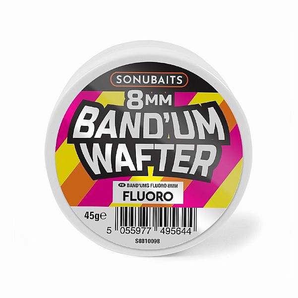 Sonubaits Bandum Wafters - Fluoro size 8mm - MPN: S1810098 - EAN: 5056317710014