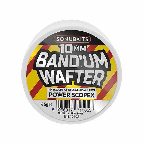 Sonubaits Bandum Wafters - Power Scopexsize 10mm - MPN: S1810102 - EAN: 5056317711653