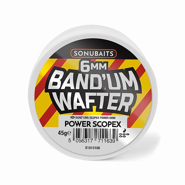 Sonubaits Bandum Wafters - Power Scopexsize 6mm - MPN: S1810100 - EAN: 5056317711639