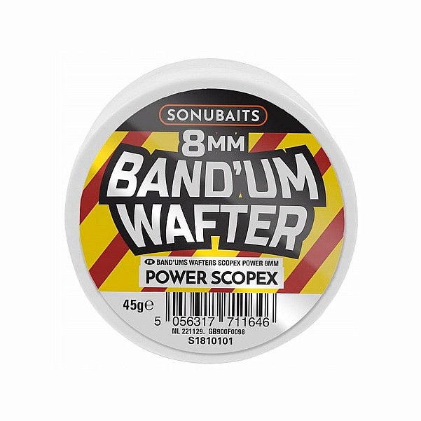 Sonubaits Bandum Wafters - Power Scopexsize 8mm - MPN: S1810101 - EAN: 5056317711646