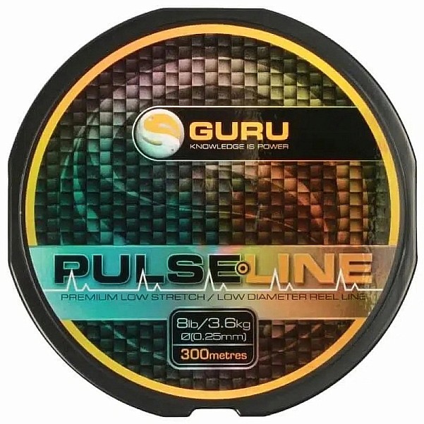 GURU Pulse Linesize 0.18mm (4lb) / 300m - MPN: GPUL4 - EAN: 5060196184996