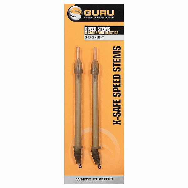 GURU X-Safe Quick Change Elastics - Short / Light Elastic (White)długość Short / Light Elastic (White) - MPN: GXQWS - EAN: 5060196185511