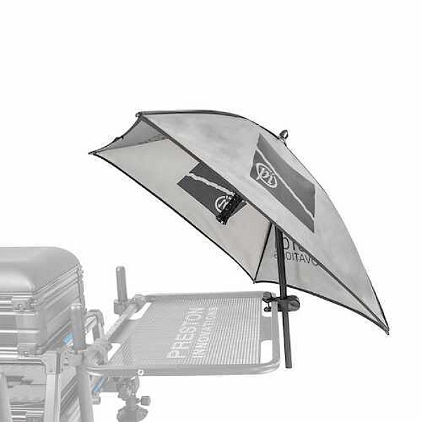 Preston Innovations Offbox Grey Bait Brolly - MPN: P0110076 - EAN: 5056317701173