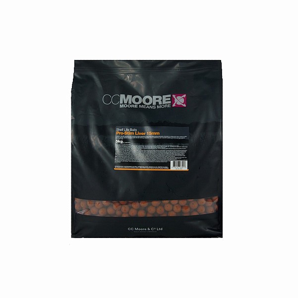 CcMoore Pro-Stim Liver Boilies - 5kgsize 15mm/5kg - MPN: 90594 - EAN: 634158433917