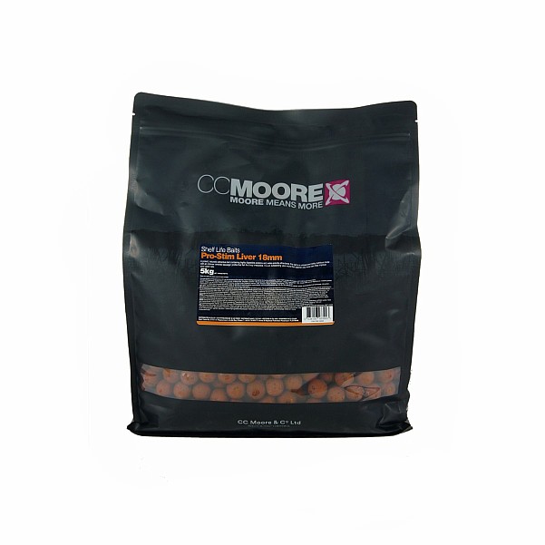 CcMoore Pro-Stim Liver Boilies - 5kgrozmiar 18mm/5kg - MPN: 90595 - EAN: 634158433993