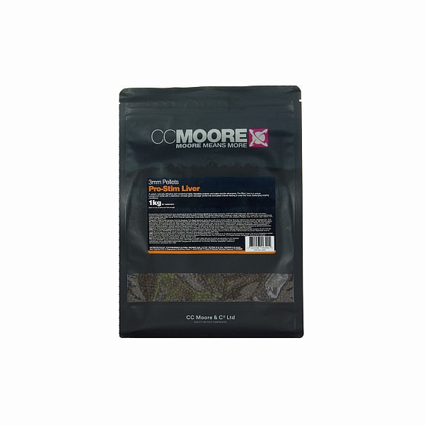 CcMoore Pro-Stim Liver Pelletsрозмір 3mm/1kg - MPN: 90893 - EAN: 634158443442